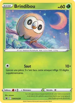 Carte Brindibou SWSH220 – Promo SWSH