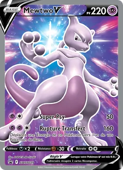 Carte Mewtwo V SWSH229 – Promo SWSH