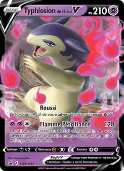 Carte Typhlosion de Hisui V SWSH237 – Promo SWSH