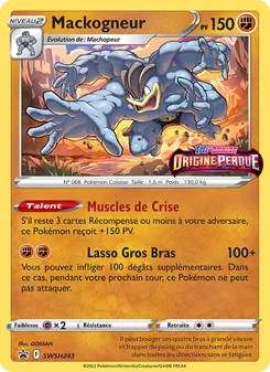 Carte Mackogneur SWSH243 – Promo SWSH