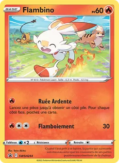 Carte Flambino SWSH244 – Promo SWSH