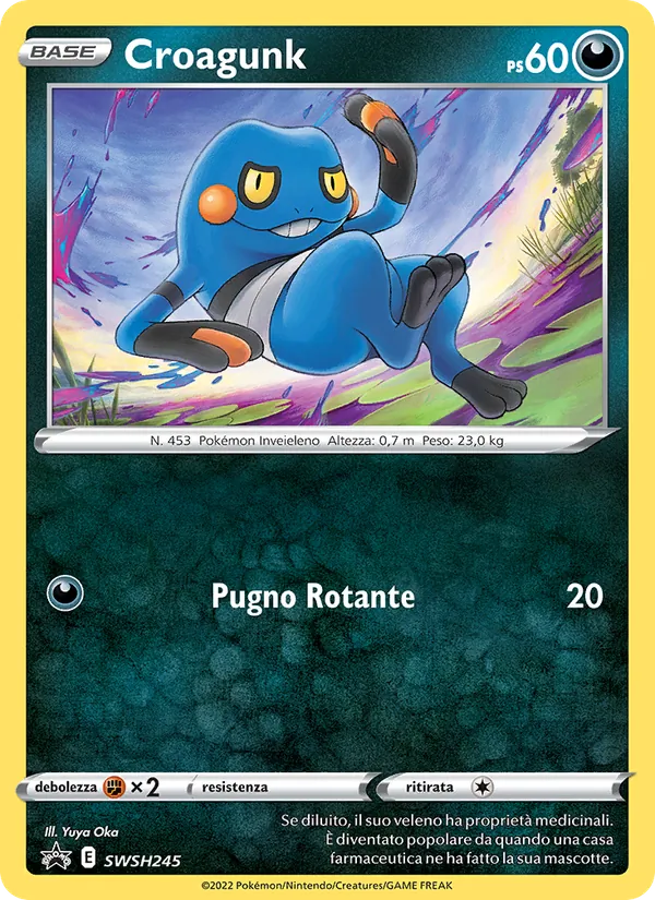 Carte Cradopaud SWSH245 – Promo SWSH