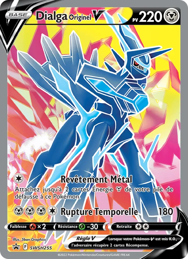 Carte Dialga Originel V SWSH255 – Promo SWSH