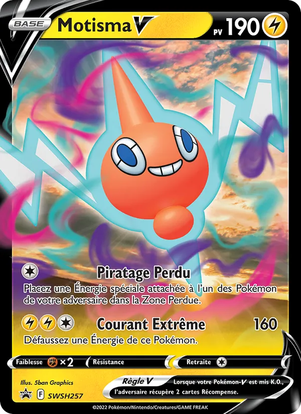 Carte Motisma V SWSH257 – Promo SWSH
