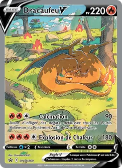 Carte Dracaufeu V SWSH260 – Promo SWSH