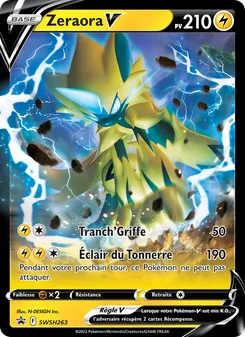 Carte Zeraora V SWSH263 – Promo SWSH