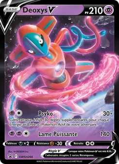 Carte Deoxys V SWSH266 – Promo SWSH