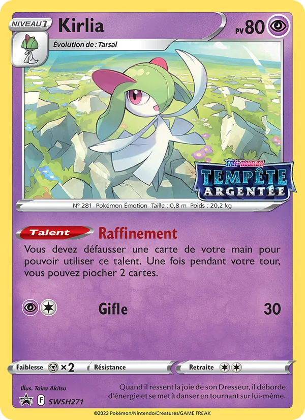 Carte Kirlia SWSH271 – Promo SWSH