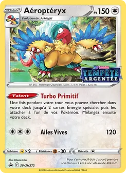 Carte Aéroptéryx SWSH272 – Promo SWSH