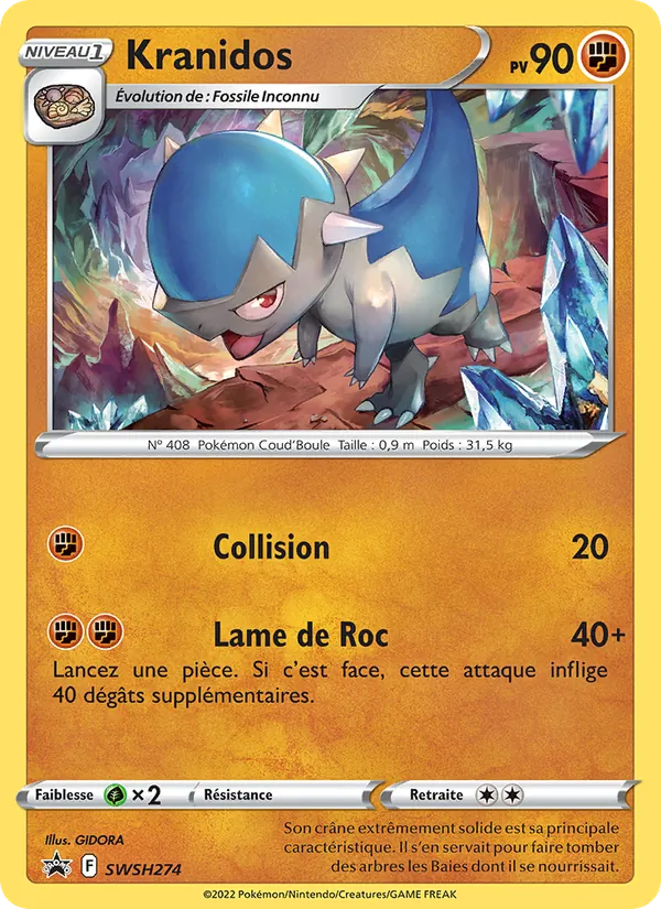 Carte Kranidos SWSH274 – Promo SWSH