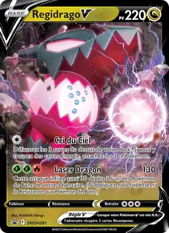 Carte Regidrago V SWSH281 – Promo SWSH