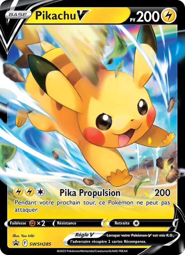 Carte Pikachu V SWSH285 – Promo SWSH