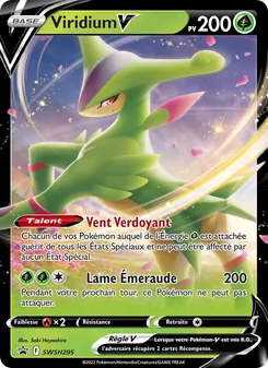Carte Viridium V SWSH295 – Promo SWSH