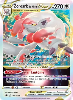 Carte Zoroark de Hisui VSTAR SWSH298 – Promo SWSH