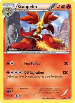 Carte Goupelin 10/39 – Bienvenue à Kalos