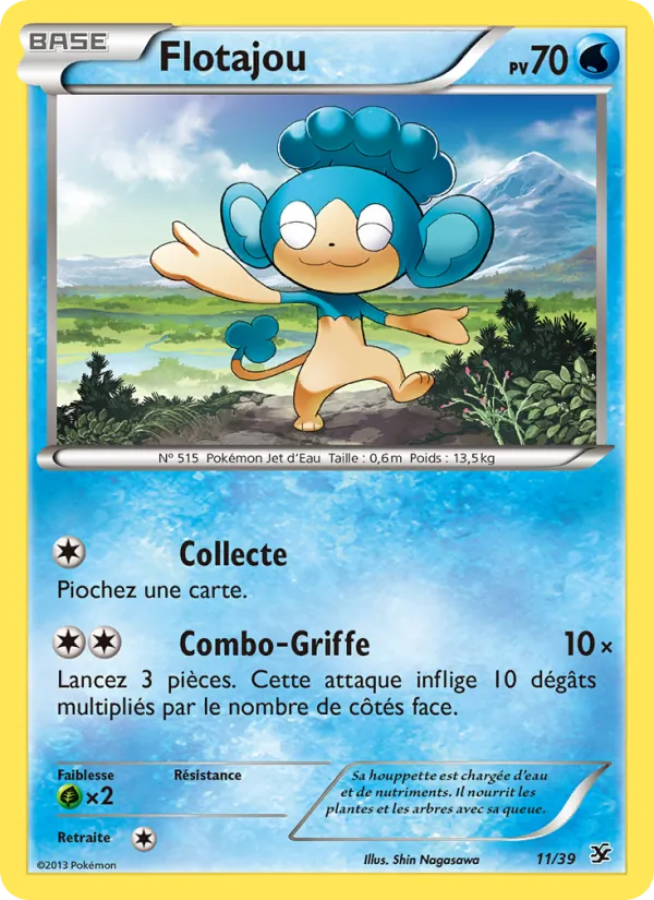 Carte Flotajou 11/39 – Bienvenue à Kalos
