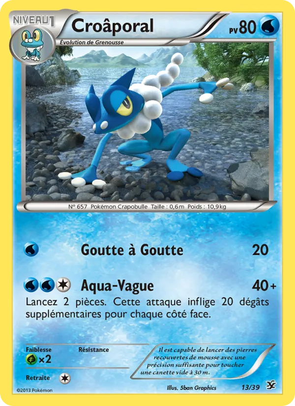 Carte Croâporal 13/39 – Bienvenue à Kalos