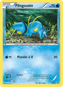 Carte Flingouste 15/39 – Bienvenue à Kalos
