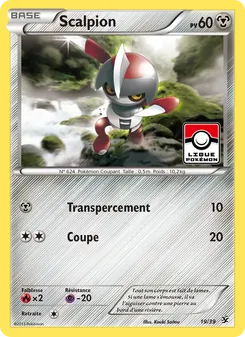 Carte Scalpion 19/39 – Bienvenue à Kalos