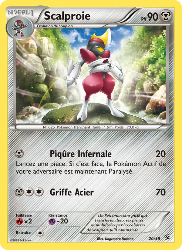 Carte Scalproie 20/39 – Bienvenue à Kalos