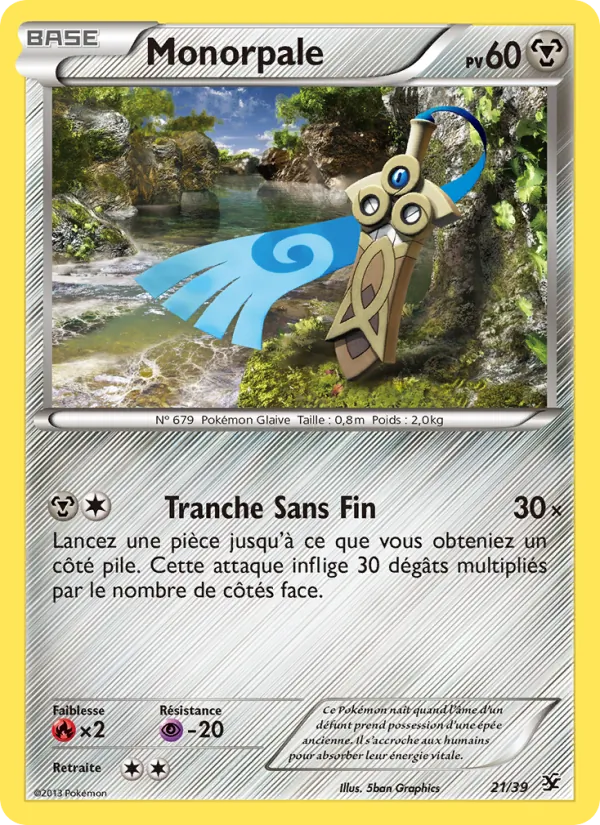 Carte Monorpale 21/39 – Bienvenue à Kalos