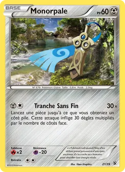 Carte Monorpale 21/39 – Bienvenue à Kalos