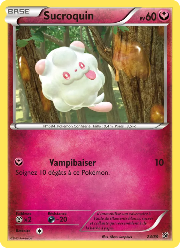 Carte Sucroquin 24/39 – Bienvenue à Kalos