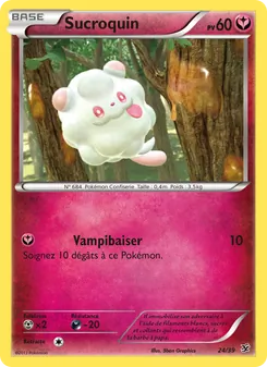Carte Sucroquin 24/39 – Bienvenue à Kalos