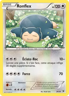 Carte Ronflex 26/39 – Bienvenue à Kalos