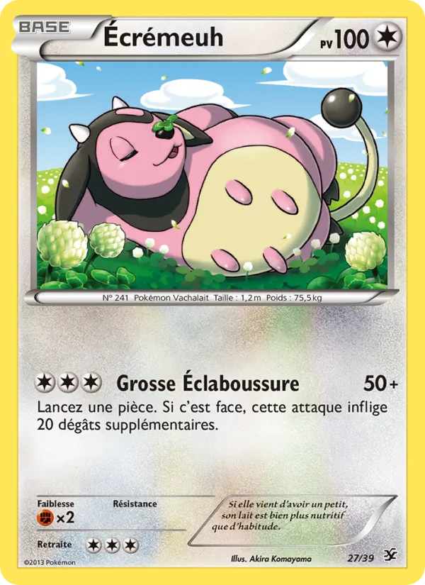 Carte Écrémeuh 27/39 – Bienvenue à Kalos