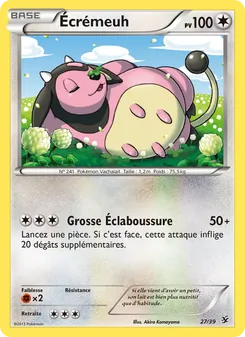 Carte Écrémeuh 27/39 – Bienvenue à Kalos
