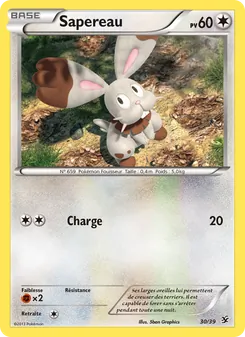 Carte Sapereau 30/39 – Bienvenue à Kalos