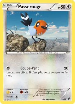 Carte Passerouge 31/39 – Bienvenue à Kalos