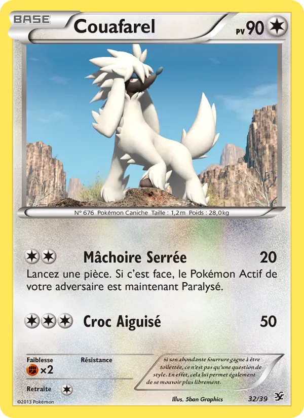 Carte Couafarel 32/39 – Bienvenue à Kalos