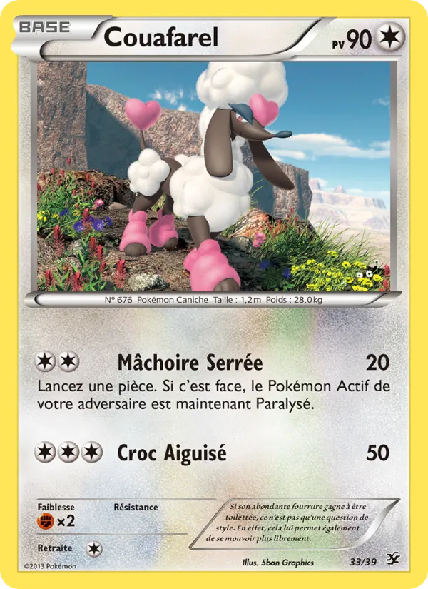 Carte Couafarel 33/39 – Bienvenue à Kalos
