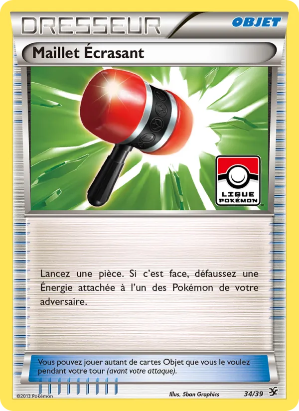 Carte Maillet Écrasant 34/39 – Bienvenue à Kalos