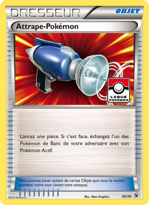 Carte Attrape-Pokémon 36/39 – Bienvenue à Kalos