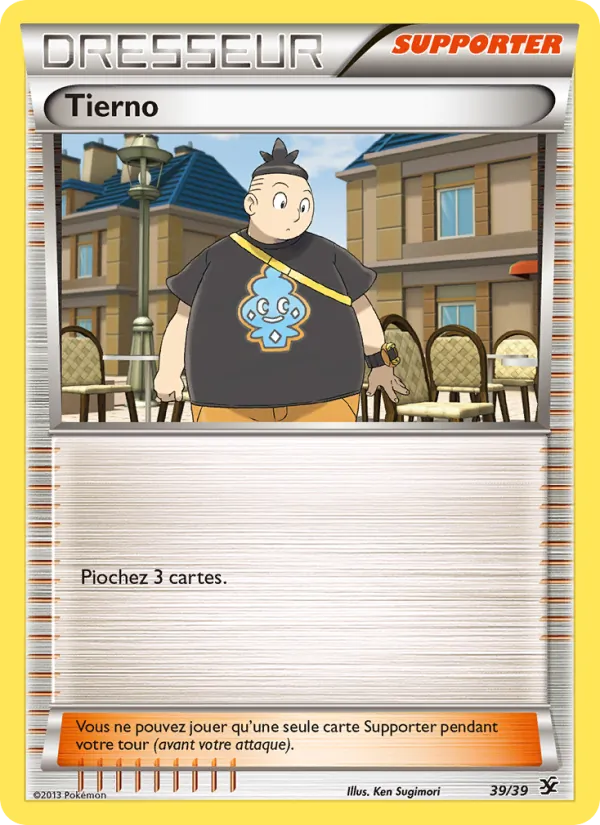 Carte Tierno 39/39 – Bienvenue à Kalos