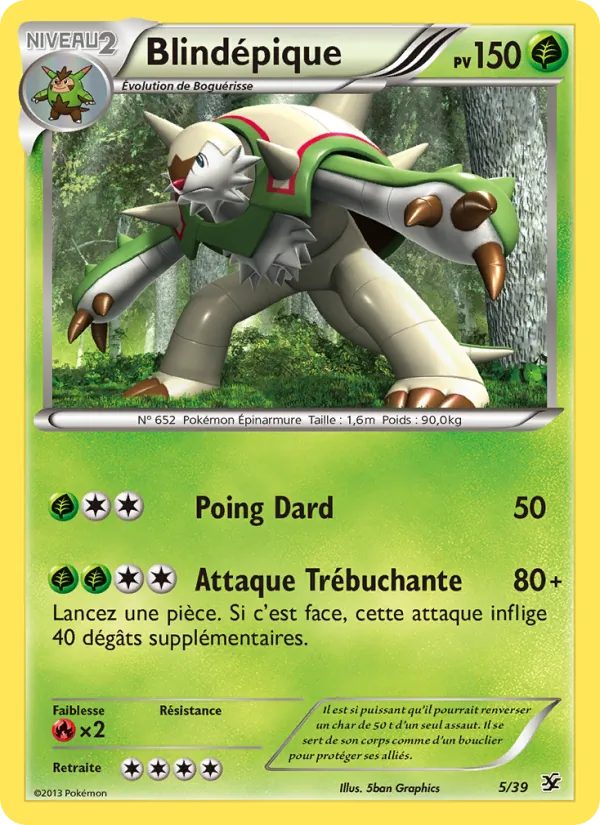 Carte Blindépique 5/39 – Bienvenue à Kalos