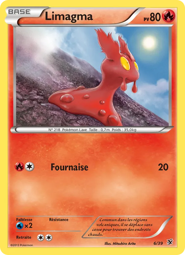 Carte Limagma 6/39 – Bienvenue à Kalos