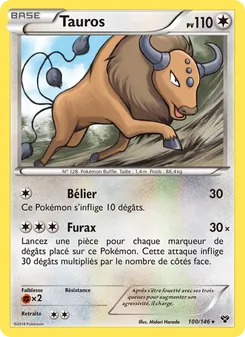 Carte Tauros 100/146 – XY