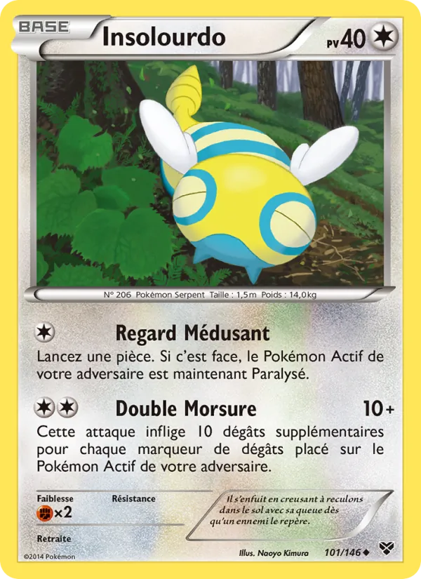 Carte Insolourdo 101/146 – XY