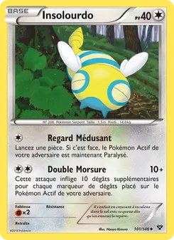 Carte Insolourdo 101/146 – XY