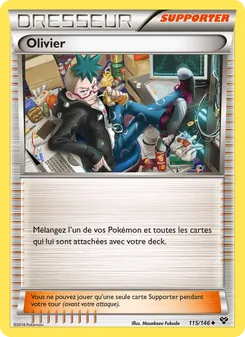 Carte Olivier 115/146 – XY