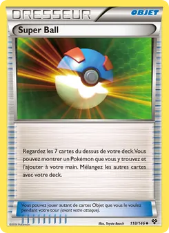 Carte Super Ball 118/146 – XY