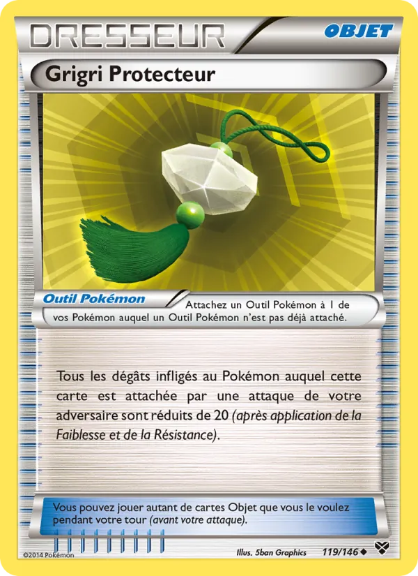 Carte Grigri Protecteur 119/146 – XY