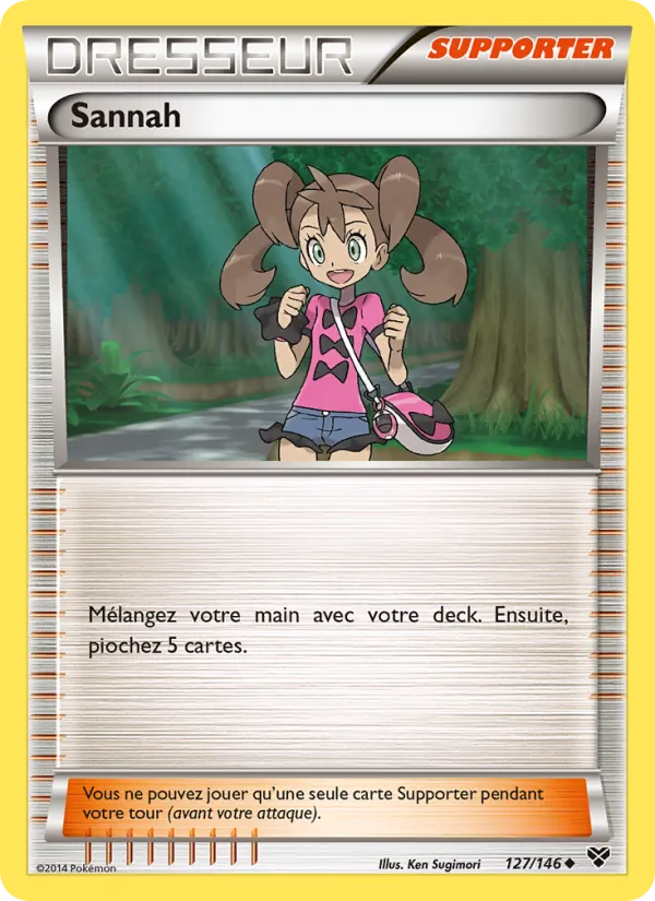 Carte Sannah 127/146 – XY