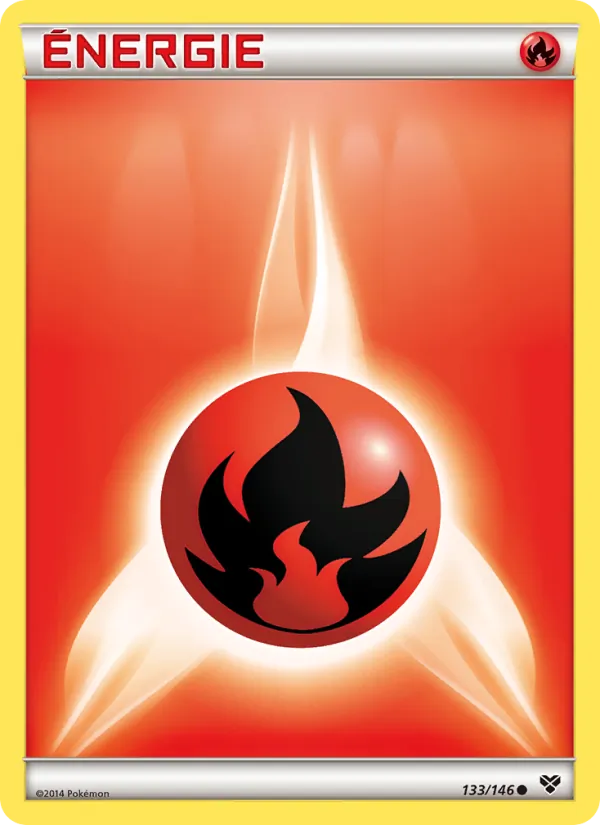 Carte Énergie Feu 133/146 – XY
