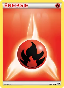 Carte Énergie Feu 133/146 – XY