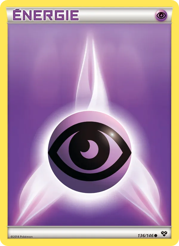 Carte Énergie Psy 136/146 – XY